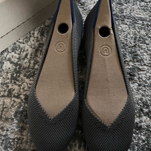 Rothy’s the flat size 8 in charcoal new ladies flats - Picture 3 of 5